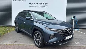 14100 : Hyundai Lisieux - Trajectoire Automobiles - HYUNDAI Tucson - Tucson - Teal Blue Métal - Transmission intégrale - Hybride rechargeable : Essence/Electrique