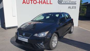 30100 : Hyundai Alès - Auto Hall - SEAT IBIZA Style - IBIZA V - Noir - Boîte manuelle - Essence sans plomb