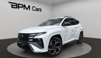 75013 : Hyundai Paris 13 - BPM Cars - HYUNDAI Tucson - Tucson - Serenity White Métal - Traction - Hybride : Essence/Electrique