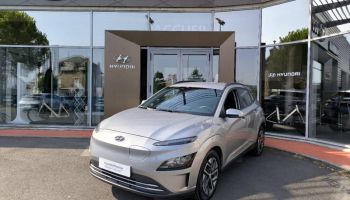 19100 : Hyundai Brive-la-Gaillarde - Garage Pouget - HYUNDAI Kona - Kona - Shimmering Silver Métal - Traction - Electrique