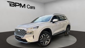 75013 : Hyundai Paris 13 - BPM Cars - HYUNDAI Santa Fe - Santa Fe - Glacier White Métal - Transmission intégrale - Hybride rechargeable : Essence/Electrique