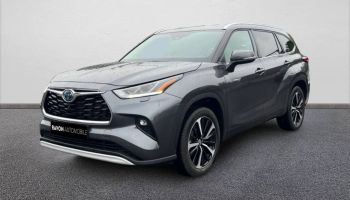 42100 : Hyundai Saint-Etienne - Ravon Automobile - TOYOTA HIGHLANDER HYBRIDE MY22 Lounge - HIGHLANDER - Gris - Automate à fonct. Continu - Essence / Courant électrique