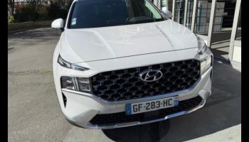 75013 : Hyundai Paris 13 - Bayard Automobiles - HYUNDAI Santa Fe - Santa Fe - Glacier White Métal - Traction - Hybride : Essence/Electrique