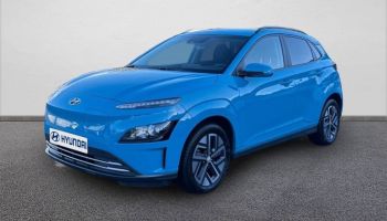 42100 : Hyundai Saint-Etienne - Ravon Automobile - HYUNDAI KONA ELECTRIC Intuitive - KONA ELECTRIC (12/2020-08/2023) - Bleu - Automate à fonct. Continu - Courant électrique