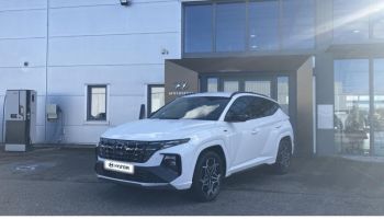 65000 : Hyundai Tarbes i-AUTO - HYUNDAI Tucson - Tucson - Serenity White Métal - Transmission intégrale - Hybride rechargeable : Essence/Electrique