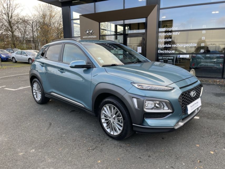 41000 : Hyundai Blois - Mondial Auto - HYUNDAI Kona - Kona - Bleu - Traction - Diesel