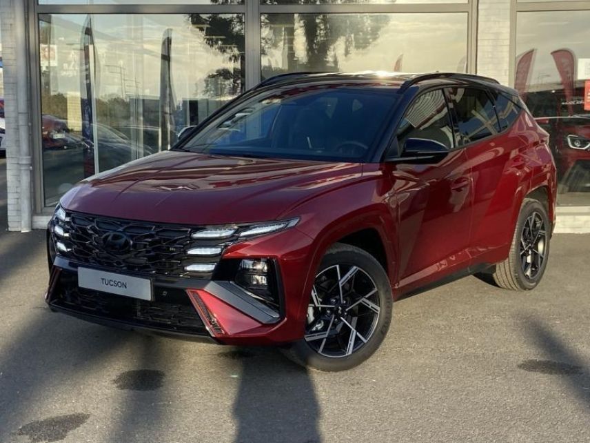 57200 : Hyundai Sarreguemines - Theobald Automobiles - HYUNDAI Tucson - Tucson - Ultimate Red Métal - Traction - Hybride : Essence/Electrique
