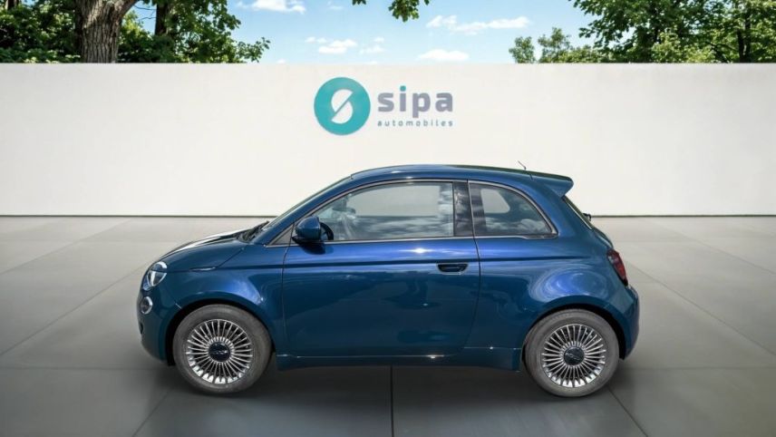 33140 : Hyundai Bordeaux Sud Villenave d'Ornon - Sipa Automobiles - FIAT 500e BERLINE MY22 SERIE 1 STEP 2 Icône - 500 III ELECTRIQUE - Ocean Green - Automate à fonct. Continu - Courant électrique