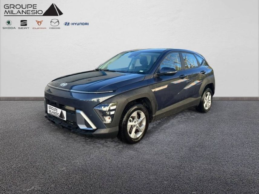 13290 : Hyundai Aix en Provence - Cap Milanesio - HYUNDAI KONA Intuitive - KONA II - DENIM BLUE - Boîte manuelle - Essence sans plomb
