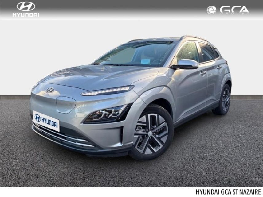 44600 : Hyundai Saint-Nazaire - Pacific Cars - HYUNDAI Kona - Kona - Shimmering Silver Métal - Traction - Electrique