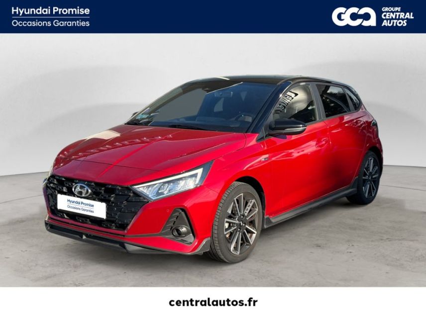 38200 : Hyundai Vienne - Groupe Central Autos - HYUNDAI i20 N Line Creative - i20 III - Rouge - Automate sequentiel - Essence sans plomb
