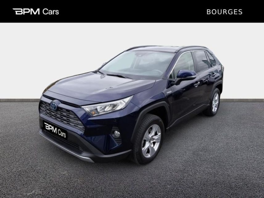 92130 : Hyundai ISSY-LES-MOULINEAUX - BPM Cars - TOYOTA RAV4 - RAV4 - Bleu de Prusse métallisé - Traction - Hybride : Essence/Electrique