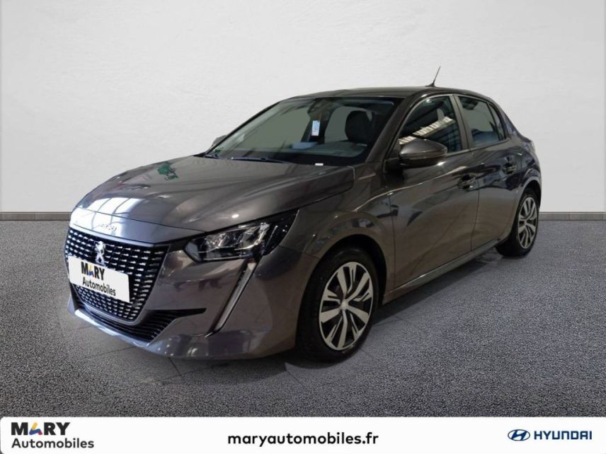 02100 : Hyundai Saint-Quentin - Mary Automobiles - PEUGEOT 208 BUSINESS Active Business - 208 BUSINESS (06/2019-09/2021) - GRIS SHARK - Boîte manuelle - Essence sans plomb