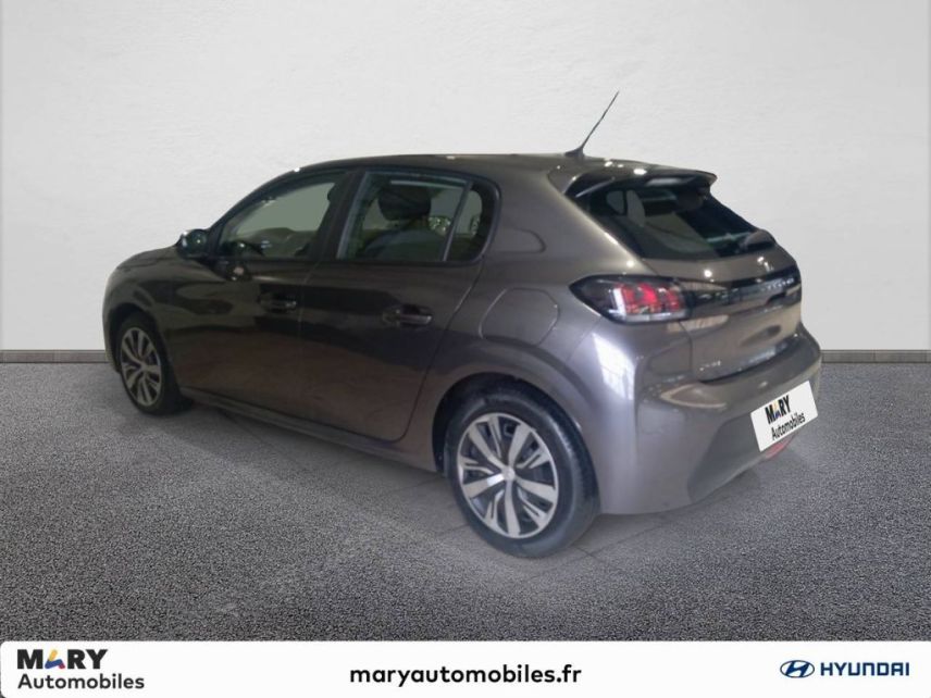 02100 : Hyundai Saint-Quentin - Mary Automobiles - PEUGEOT 208 BUSINESS Active Business - 208 BUSINESS (06/2019-09/2021) - GRIS SHARK - Boîte manuelle - Essence sans plomb