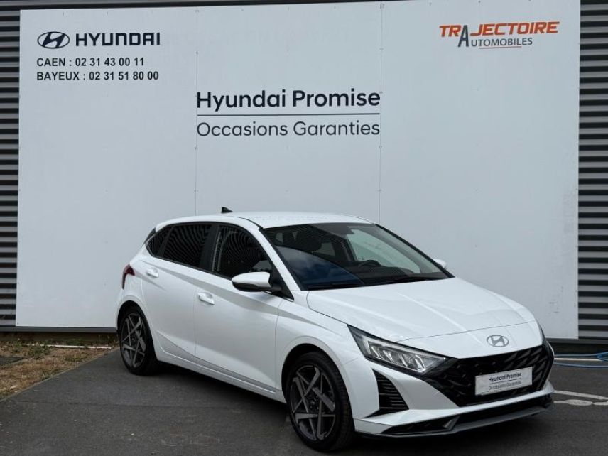 14100 : Hyundai Lisieux - Trajectoire Automobiles - HYUNDAI i20 - i20 - Atlas White - Traction - Essence