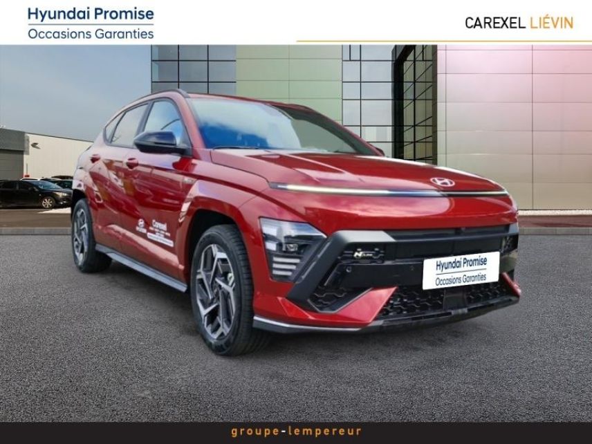 62800 : Hyundai Lens - Groupe Lempereur - HYUNDAI Kona - Kona - Ultimate Red métallisé - Traction - Hybride : Essence/Electrique