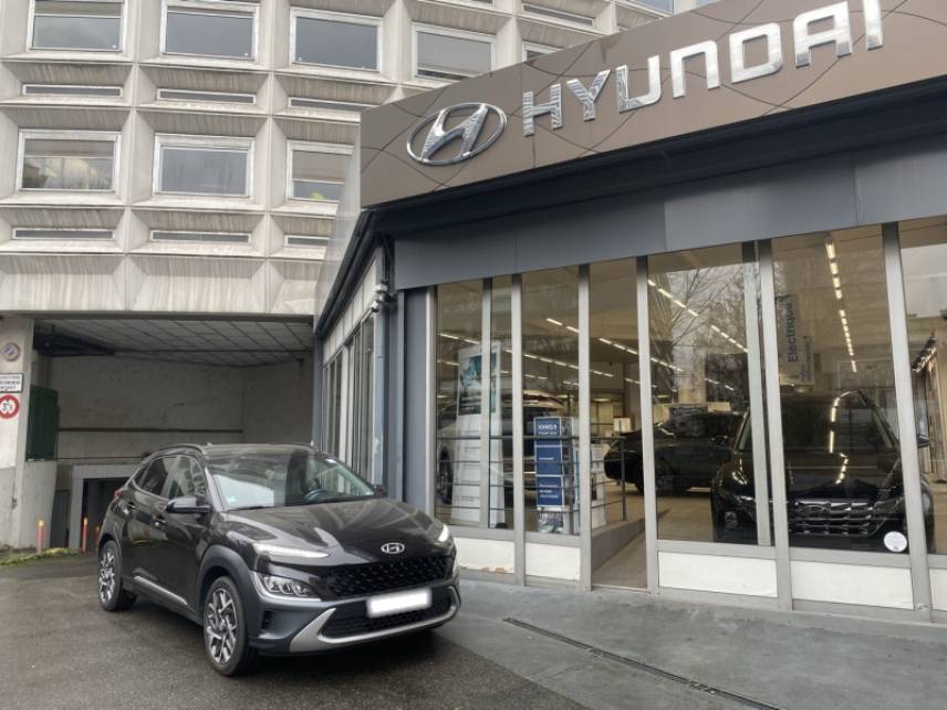75013 : Hyundai Paris 13 - Bayard Automobiles - HYUNDAI Kona - Kona - Bleu - Traction - Hybride : Essence/Electrique