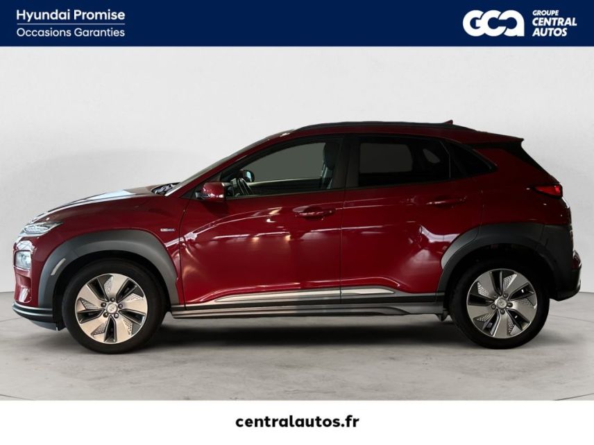 69190 : Hyundai Lyon Sud - Groupe Central Autos - HYUNDAI KONA ELECTRIC Executive - KONA ELECTRIQUE - Rouge - Automate à fonct. Continu - Courant électrique