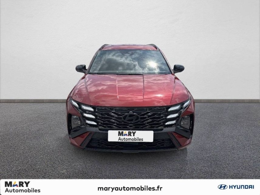 60880 : Hyundai Compiègne - Groupe Mary - HYUNDAI TUCSON N Line Creative - TUCSON IV - Bordeaux - Boîte automatique - Essence / Courant électrique