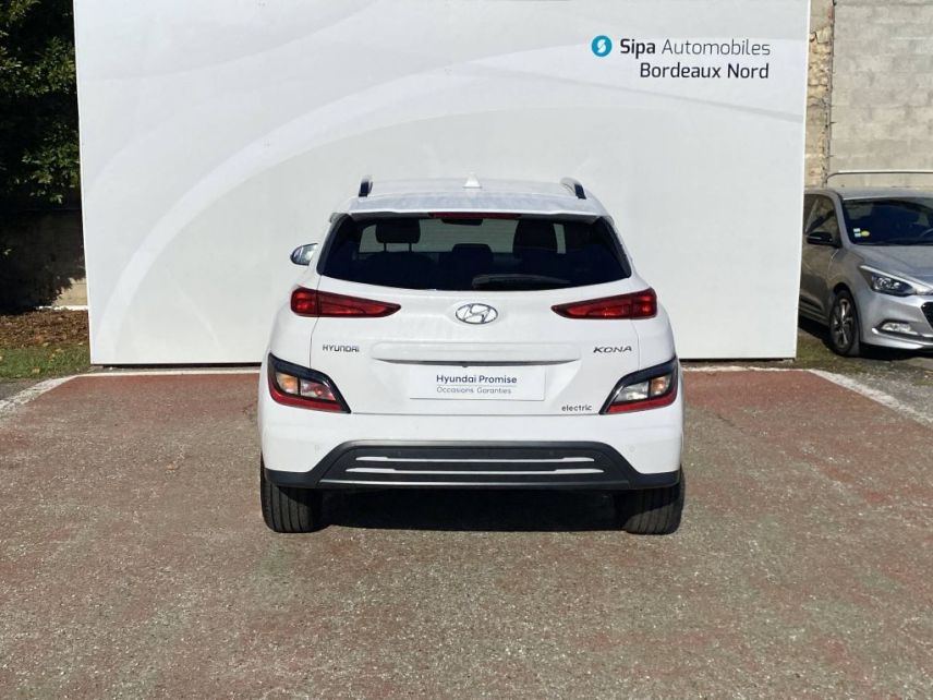 33110 : Hyundai Bordeaux Nord Le Bouscat - Sipa Automobiles - HYUNDAI KONA ELECTRIC Intuitive - KONA ELECTRIC (12/2020) - Blanc - Automate à fonct. Continu - Courant électrique