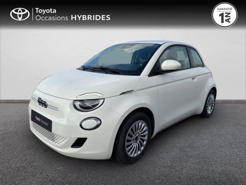 50000 : Hyundai Saint-Lô - GCA - FIAT 500 - 500 - Blanc - Traction - Electrique