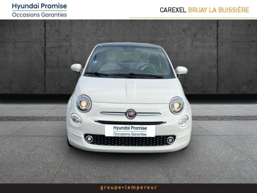 62700 : Hyundai Bruay-La-Buissière - Groupe Lempereur - FIAT 500 - 500 - Bossa Nova White Pastel - Traction - Essence/Micro-Hybride