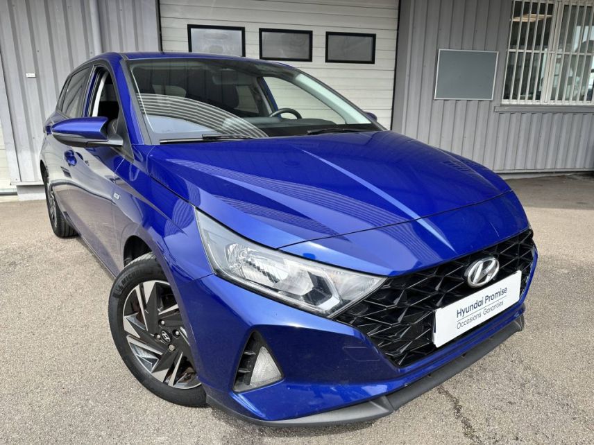 21300 : Hyundai Dijon - Privilège Automobiles - HYUNDAI i20 Intuitive - i20 III - Bleu fonce - Boîte manuelle - Essence sans plomb