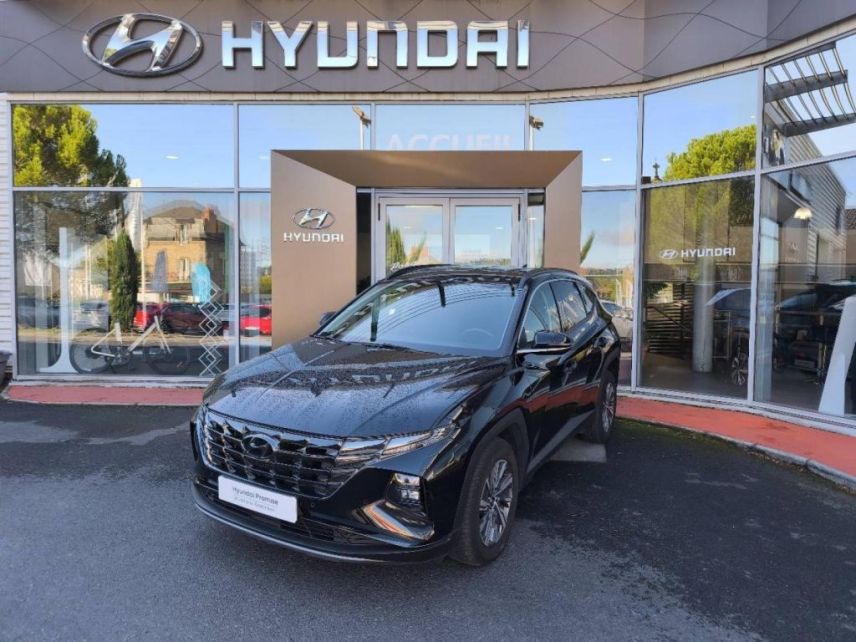 19100 : Hyundai Brive-la-Gaillarde - Garage Pouget - HYUNDAI Tucson - Tucson - Phantom Black Métal - Traction - Hybride : Essence/Electrique