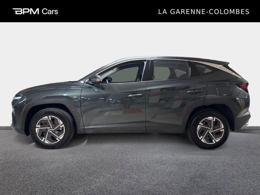 92250 : Hyundai La Garenne-Colombes - BPM Cars - HYUNDAI Tucson - Tucson - Cypress Green Métal - Traction - Hybride : Essence/Electrique