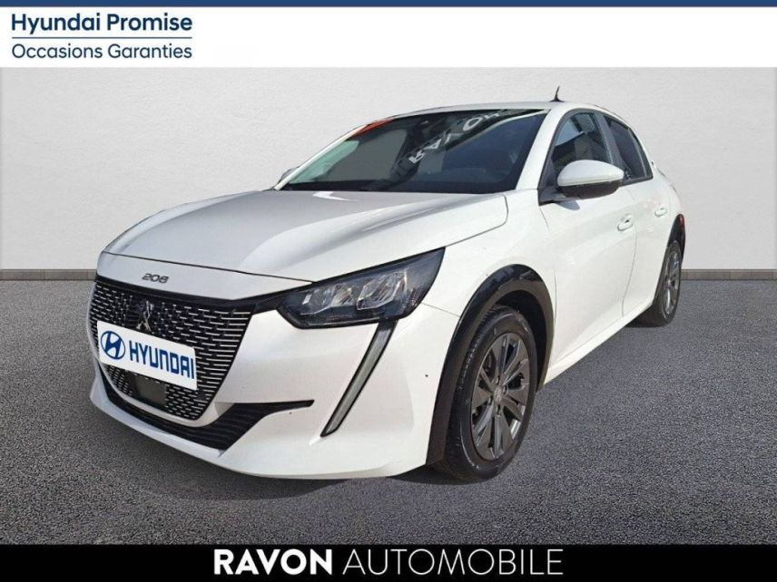 42100 : Hyundai Saint-Etienne - Ravon Automobile - PEUGEOT 208 BUSINESS R ACTIVE BUSINESS R - 208 AFFAIRE II - Blanc - Automate à fonct. Continu - Courant électrique
