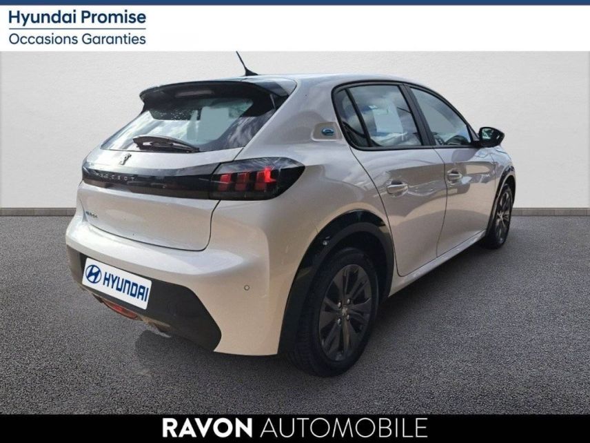42100 : Hyundai Saint-Etienne - Ravon Automobile - PEUGEOT 208 BUSINESS R ACTIVE BUSINESS R - 208 AFFAIRE II - Blanc - Automate à fonct. Continu - Courant électrique