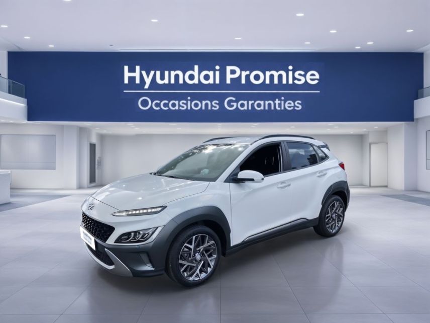 49070 : Hyundai Angers - Oceane Automobiles - HYUNDAI KONA HYBRID Creative - KONA - Blanc - Automate sequentiel - Essence / Courant électrique