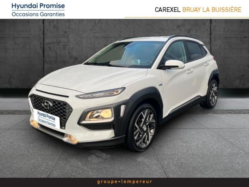 62700 : Hyundai Bruay-La-Buissière - Groupe Lempereur - HYUNDAI Kona - Kona - Chalk White Métal - Traction - Hybride : Essence/Electrique