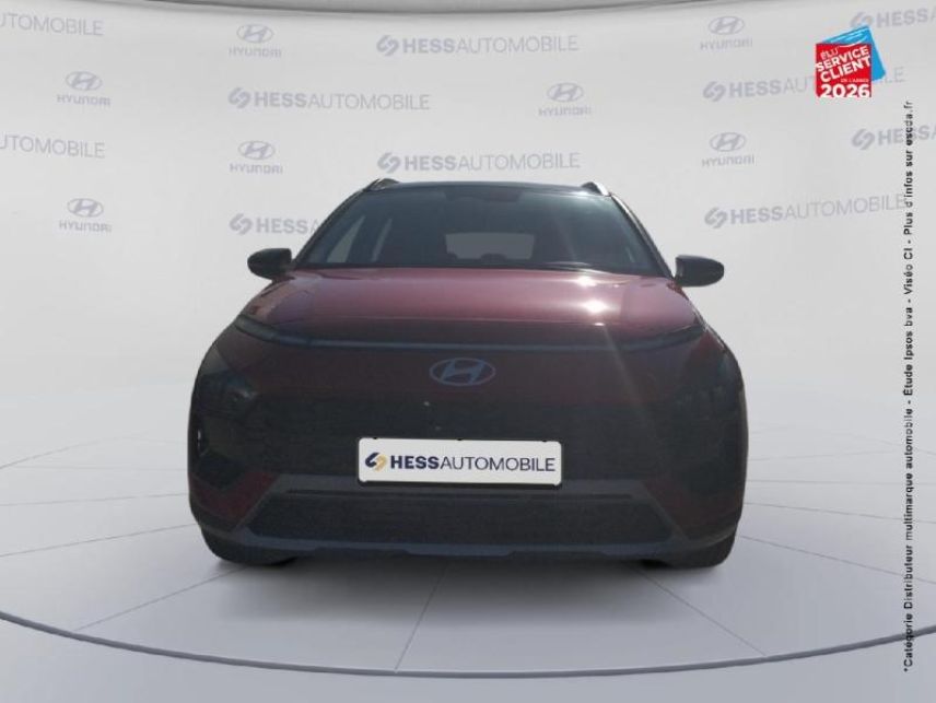 51100 : Hyundai Reims - HESS Automobile - HYUNDAI Bayon - Bayon - Dragon Red Métal/Toit+rétros Black - Traction - Essence