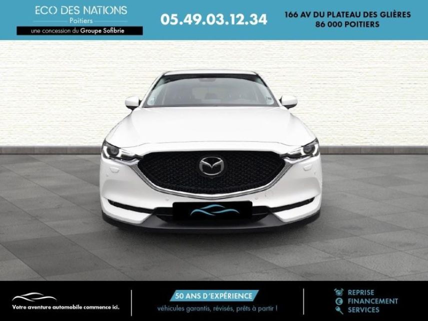 86000 : Hyundai Poitiers - Eco des Nations - MAZDA CX-5 - CX-5 - Blanc - Traction - Diesel