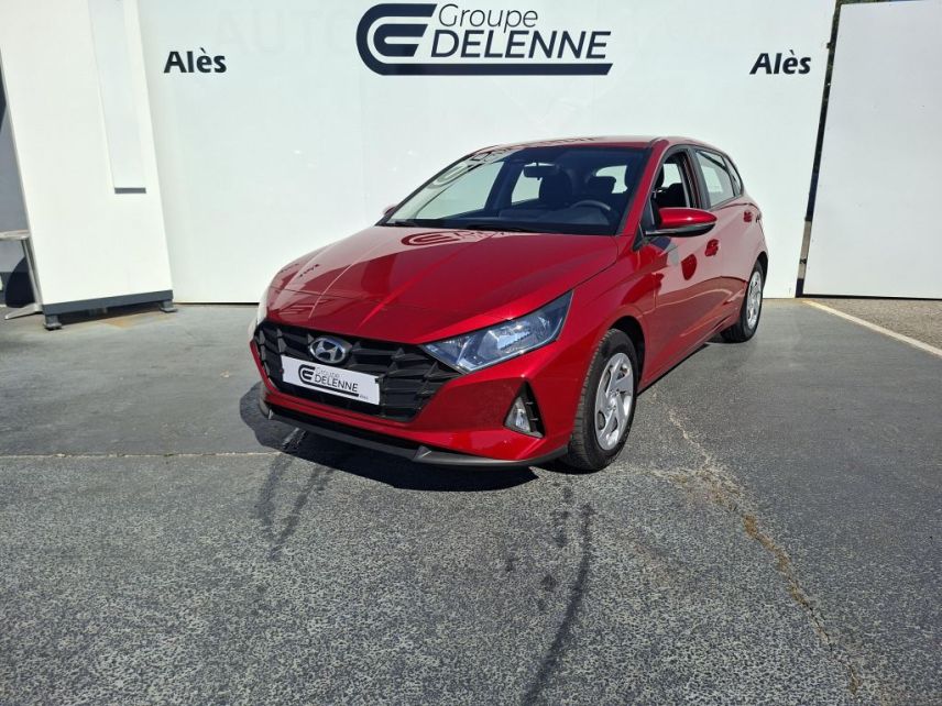 30100 : Hyundai Alès - Auto Hall - HYUNDAI i20 Initia - i20 III - Rouge - Boîte manuelle - Essence sans plomb
