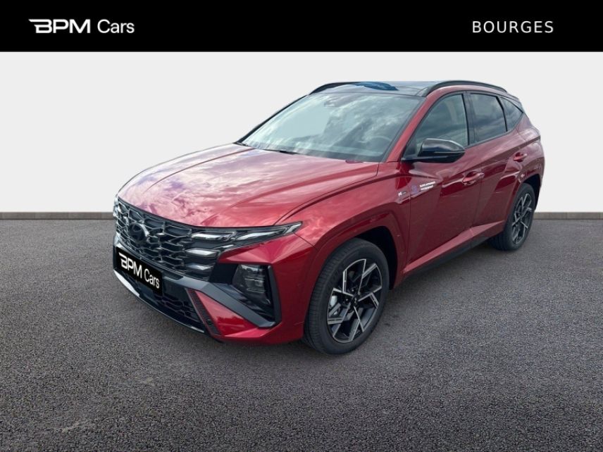 18230 : Hyundai Bourges - ELLIPSE Automobiles - HYUNDAI Tucson - Tucson - Ultimate Red Métal - Traction - Hybride : Essence/Electrique