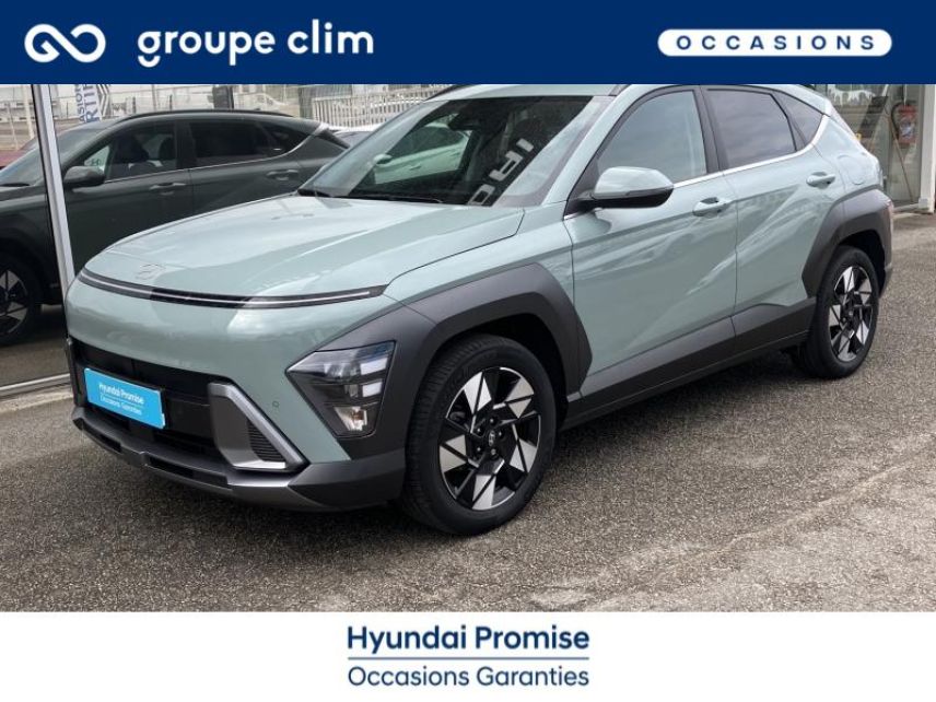 87280 : Hyundai - Groupe Clim - Limoges - HYUNDAI Kona - Kona - Vert - Traction - Hybride : Essence/Electrique