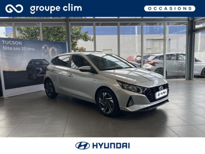 65000 : Hyundai - Groupe Clim - Tarbes - HYUNDAI i20 - i20 - Sleek Silver Métal - Traction - Essence/Micro-Hybride