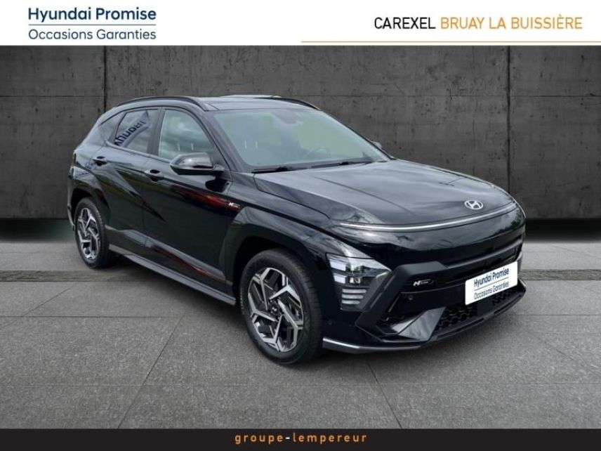 62700 : Hyundai Bruay-La-Buissière - Groupe Lempereur - HYUNDAI Kona - Kona - Abyss Black perlé métallisé - Traction - Hybride : Essence/Electrique