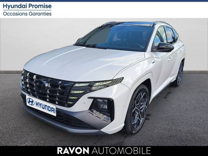 42100 : Hyundai Saint-Etienne - Ravon Automobile - HYUNDAI TUCSON N Line Executive - TUCSON IV - BLANC - Boîte automatique - Essence / Courant électrique