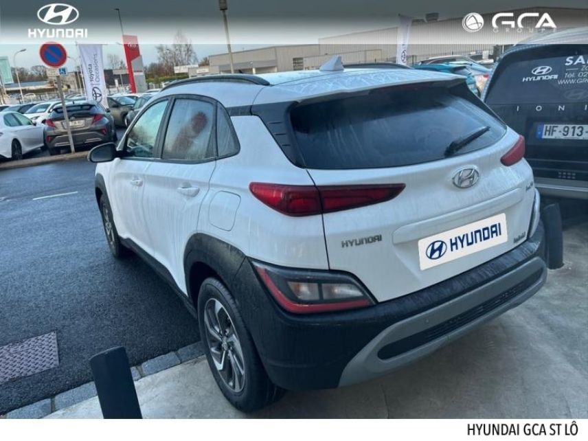 50000 : Hyundai Saint-Lô - GCA - HYUNDAI Kona - Kona - Atlas White - Traction - Hybride : Essence/Electrique