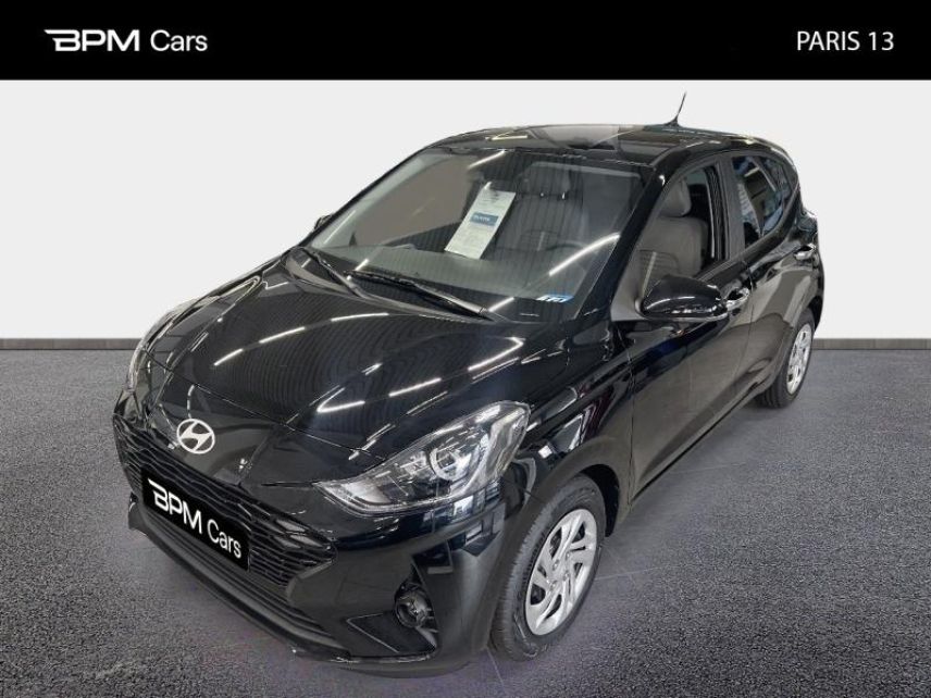 75013 : Hyundai Paris 13 - BPM Cars - HYUNDAI i10 - i10 - Phantom Black Métal - Traction - Essence