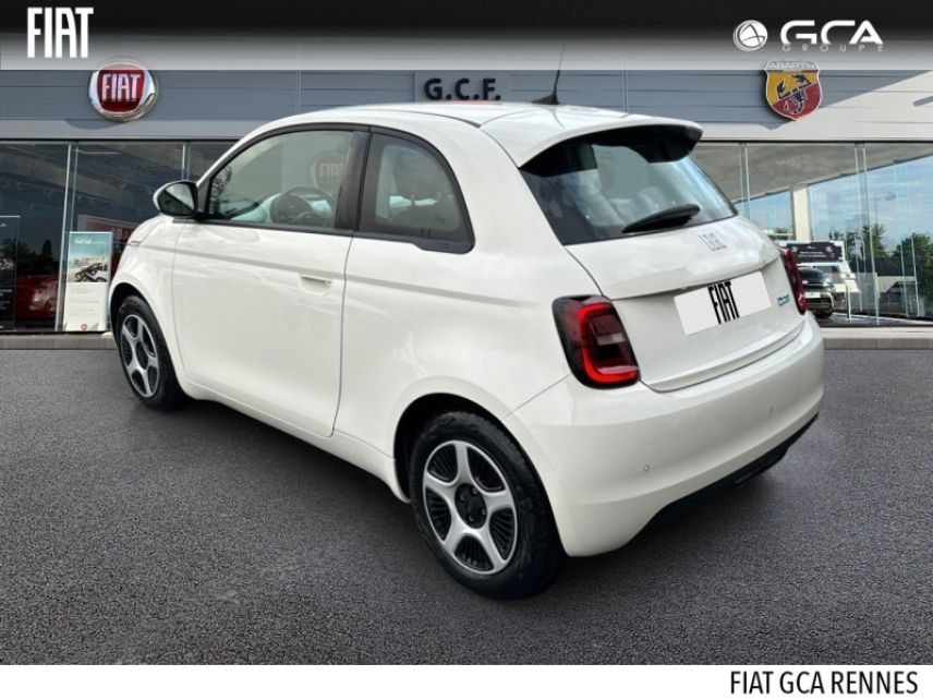 35510 : Hyundai Rennes - GCA - FIAT 500 - 500 - Blanc - Traction - Electrique