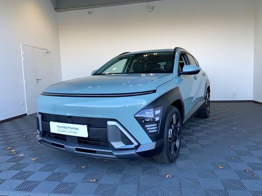 85000 : Hyundai MoceanRent | La Roche-sur-Yon - Océane Auto - HYUNDAI KONA Executive - KONA II - Vert - Automate sequentiel - Essence / Courant électrique