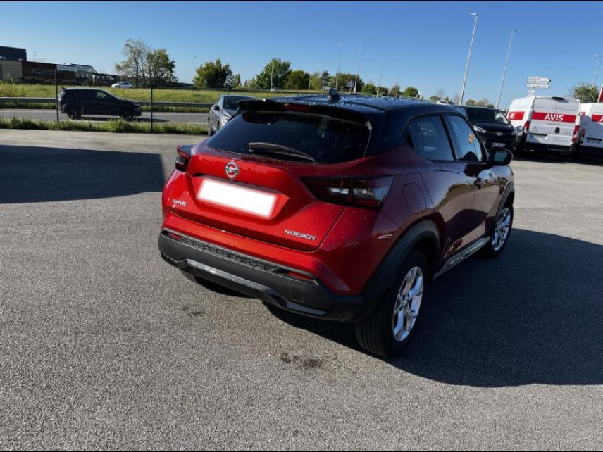 56000 : Hyundai Vannes - Park Lann Automobiles - NISSAN Juke - Juke - Rouge Fuji+Toit Noir Métallisé - Traction - Essence