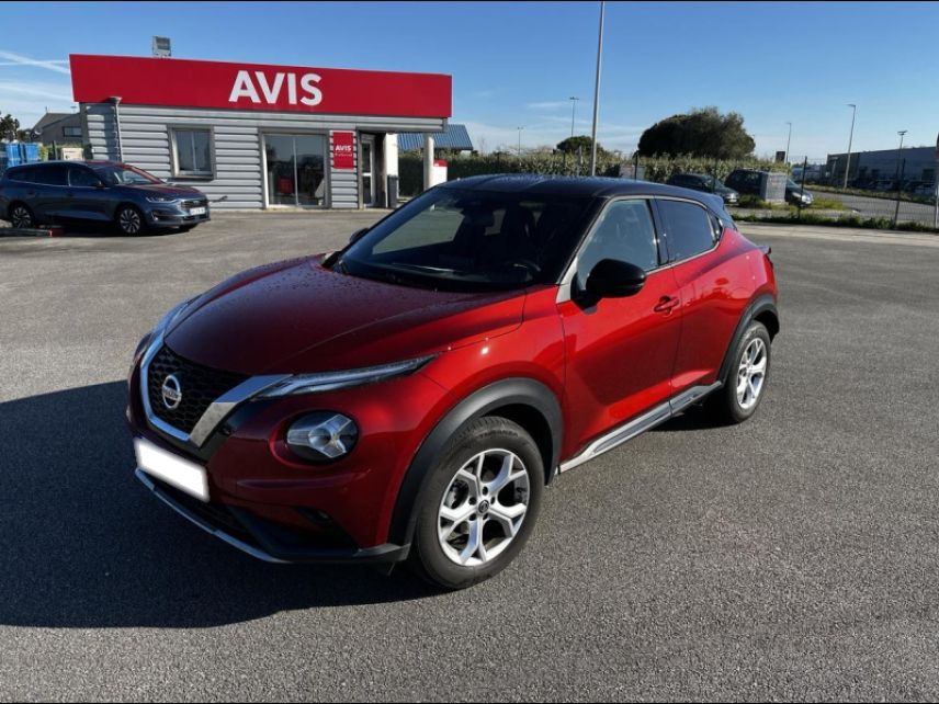 56000 : Hyundai Vannes - Park Lann Automobiles - NISSAN Juke - Juke - Rouge Fuji+Toit Noir Métallisé - Traction - Essence