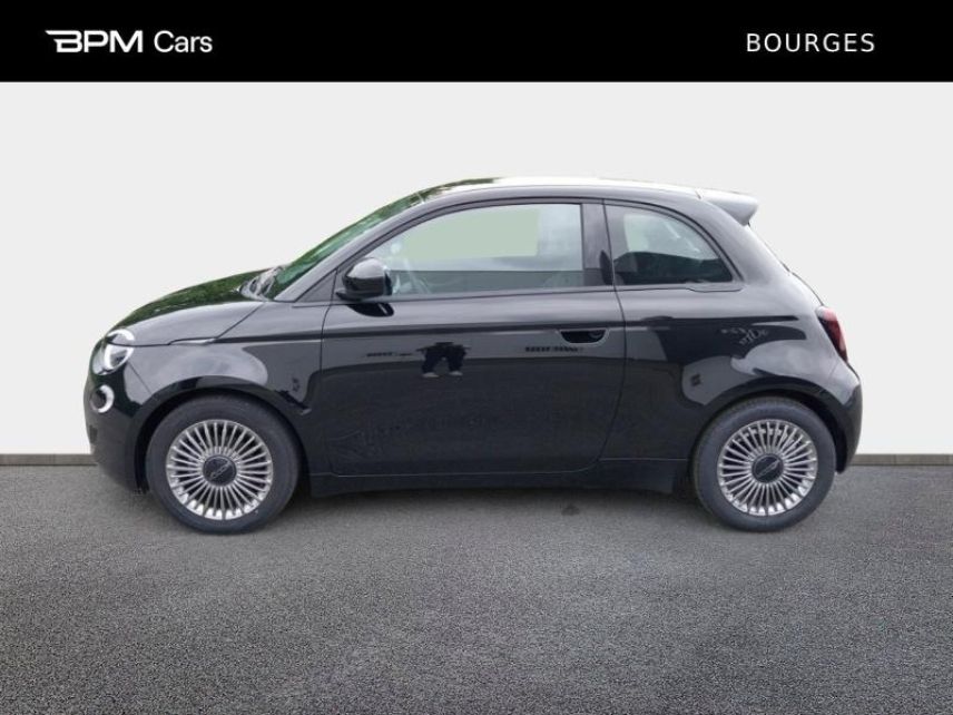 75013 : Hyundai Paris 13 - BPM Cars - FIAT 500 - 500 - Onyx Black pastel - Traction - Electrique