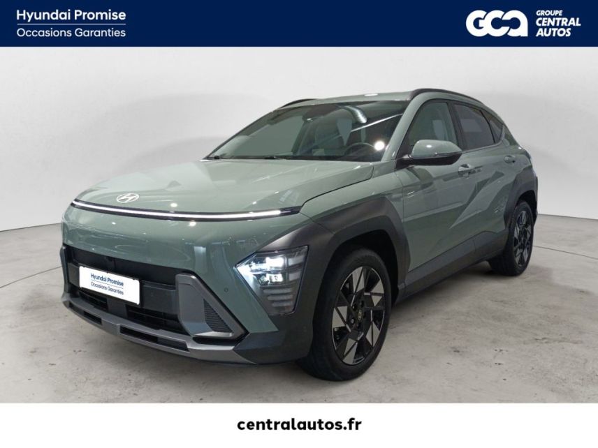 69190 : Hyundai Lyon Sud - Groupe Central Autos - HYUNDAI KONA Executive - KONA II - Vert - Automate sequentiel - Essence / Courant électrique
