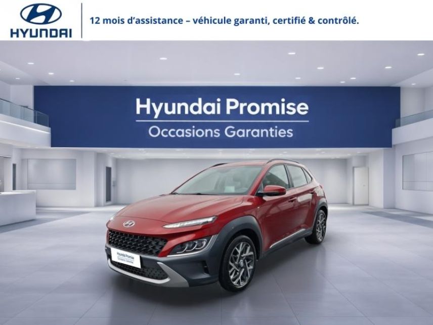 56000 : Hyundai Vannes - Park Lann Automobiles - HYUNDAI Kona - Kona - Ultimate Red Métal - Traction - Hybride : Essence/Electrique